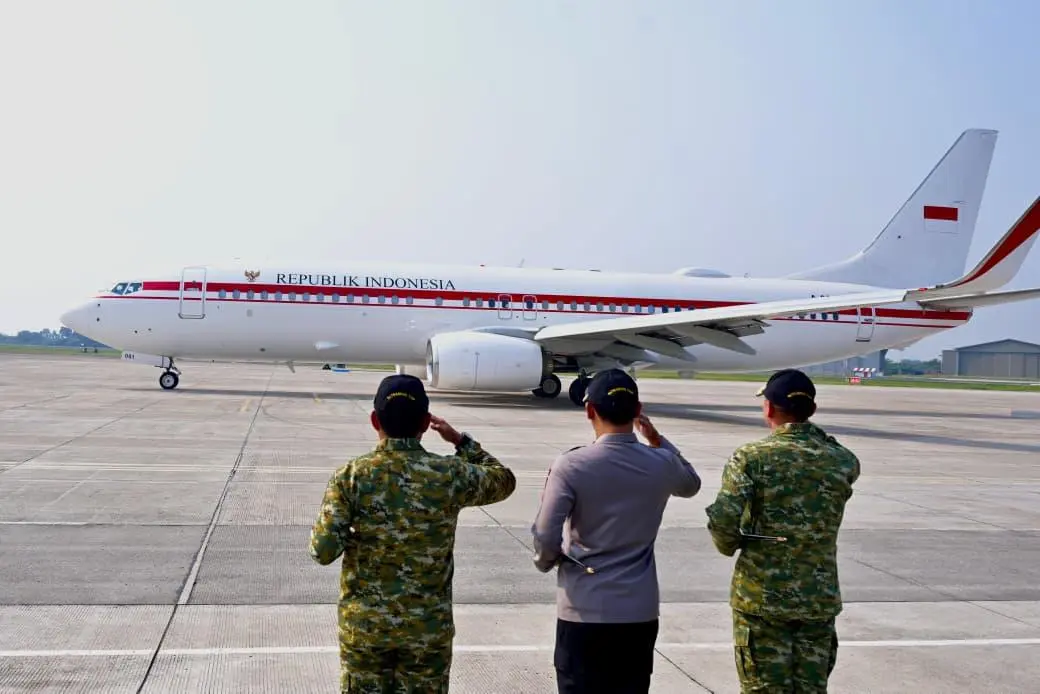 Presiden Prabowo Bertolak ke Lampung, Resmikan RSUD K.H. Muhammad Thohir Krui dan Buka Munas HIPMI XVIII