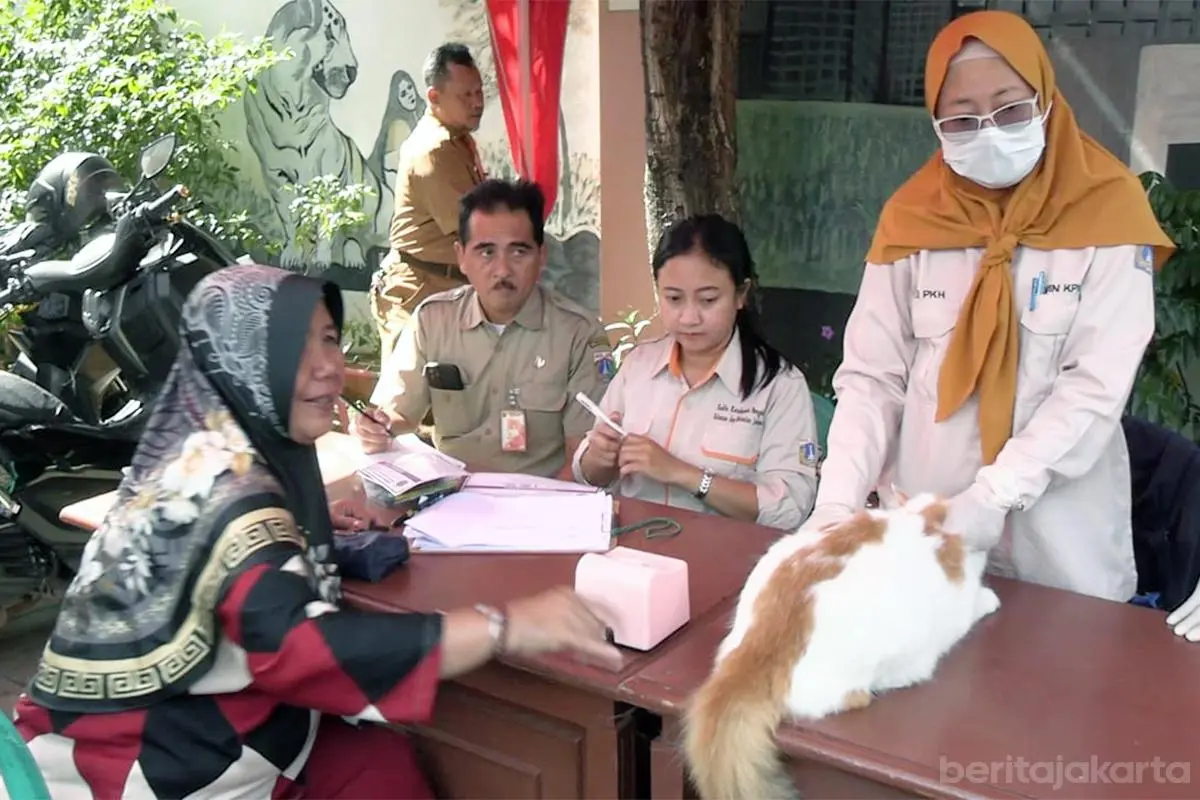 Layanan Vaksinasi Rabies Gratis di Jakarta Pusat Menyasar Enam Kelurahan