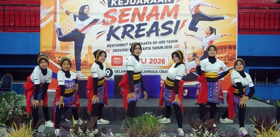 Promosi Hidup Sehat dan Pelestarian Budaya, Dispora Gelar Kejuaraan Senam Kreasi