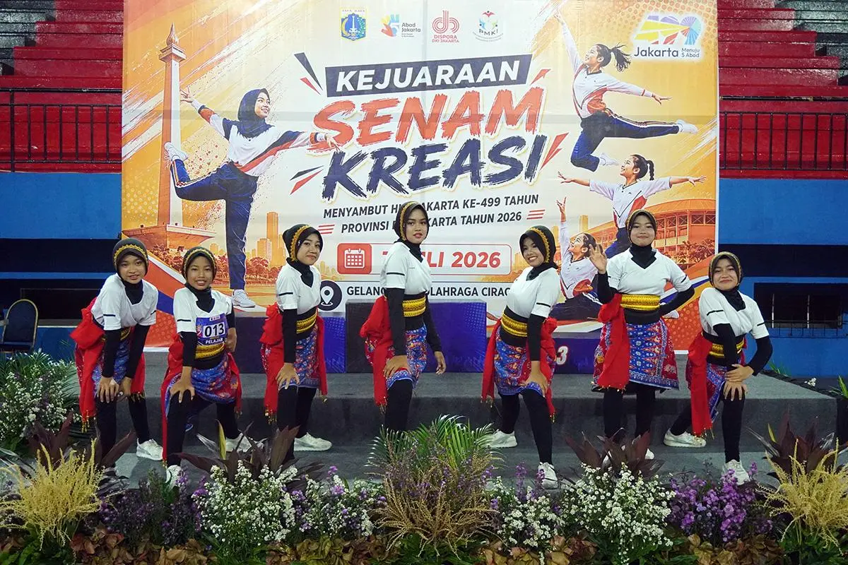 Promosi Hidup Sehat dan Pelestarian Budaya, Dispora Gelar Kejuaraan Senam Kreasi