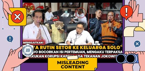 [SALAH] Bupati Pati Sudewo Mengaku Rutin Setor Uang Korupsi ke Jokowi