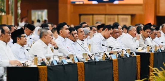 Taklimat Rapat Kerja Pemerintah: Presiden Prabowo Tegaskan Negara Harus Berdiri di Atas Hukum