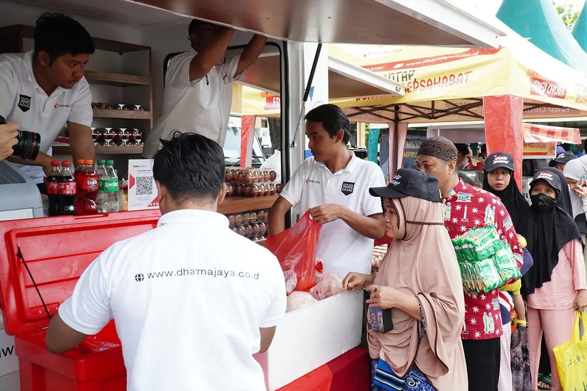 Dharma Jaya Siapkan 1.416 Titik Bazar untuk Permudah Akses Protein Hewani