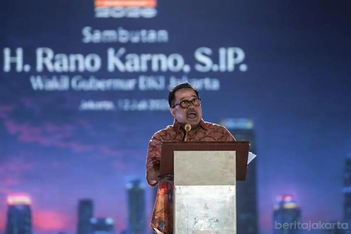 Tutup JFK 2026, Rano Optimistis Ekonomi Jakarta Tetap Terjaga