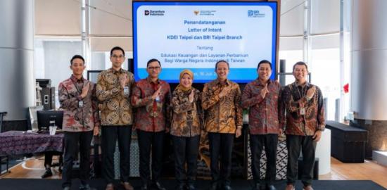 Sinergi BRI Taipei Branch Office & KDEI Taipei Perluas Edukasi Keuangan dan Layanan Perbankan bagi WNI di Taiwan