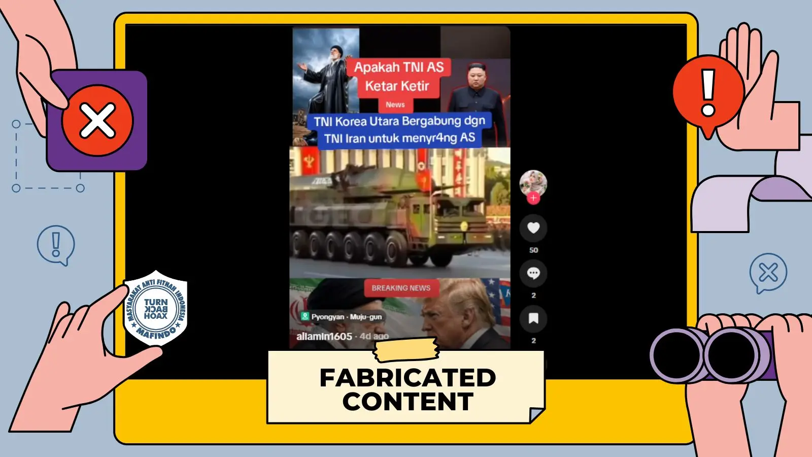 [SALAH] Korea Utara Beraliansi dengan Iran untuk Lawan AS