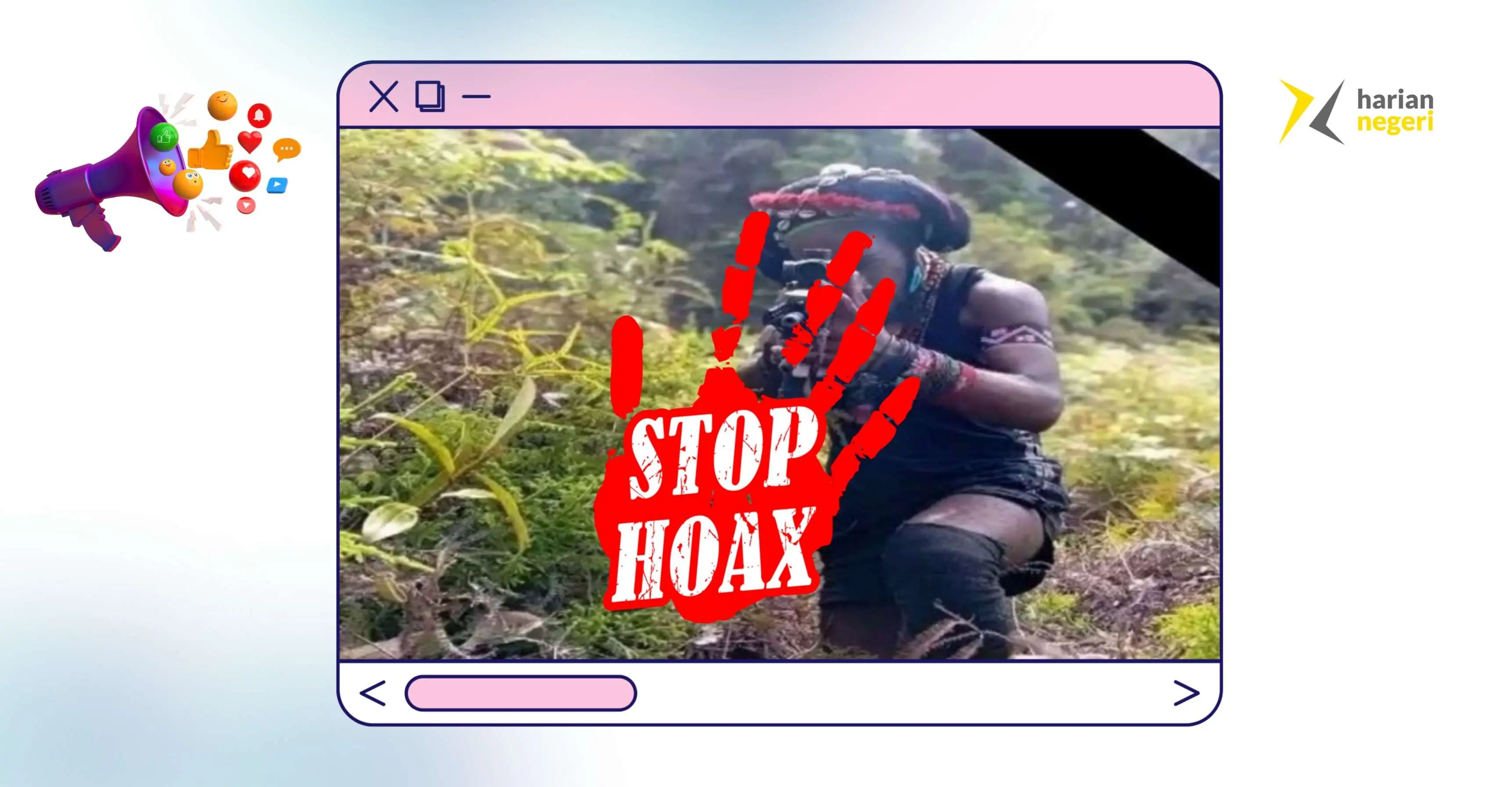 [HOAKS] TPNPB Kodap XVI Yahukimo Gagalkan Kedatangan Wakil Presiden