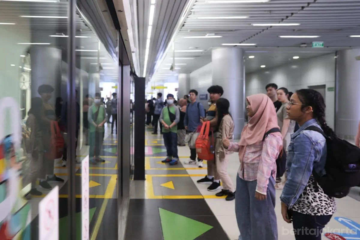MRT Lakukan Penyesuaian Akses Pintu Masuk Stasiun Bundaran HI dan Dukuh Atas