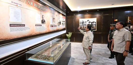 Kawah Candradimuka Pemimpin Bangsa, Presiden Prabowo Resmikan Museum dan Perpustakaan Seskoad
