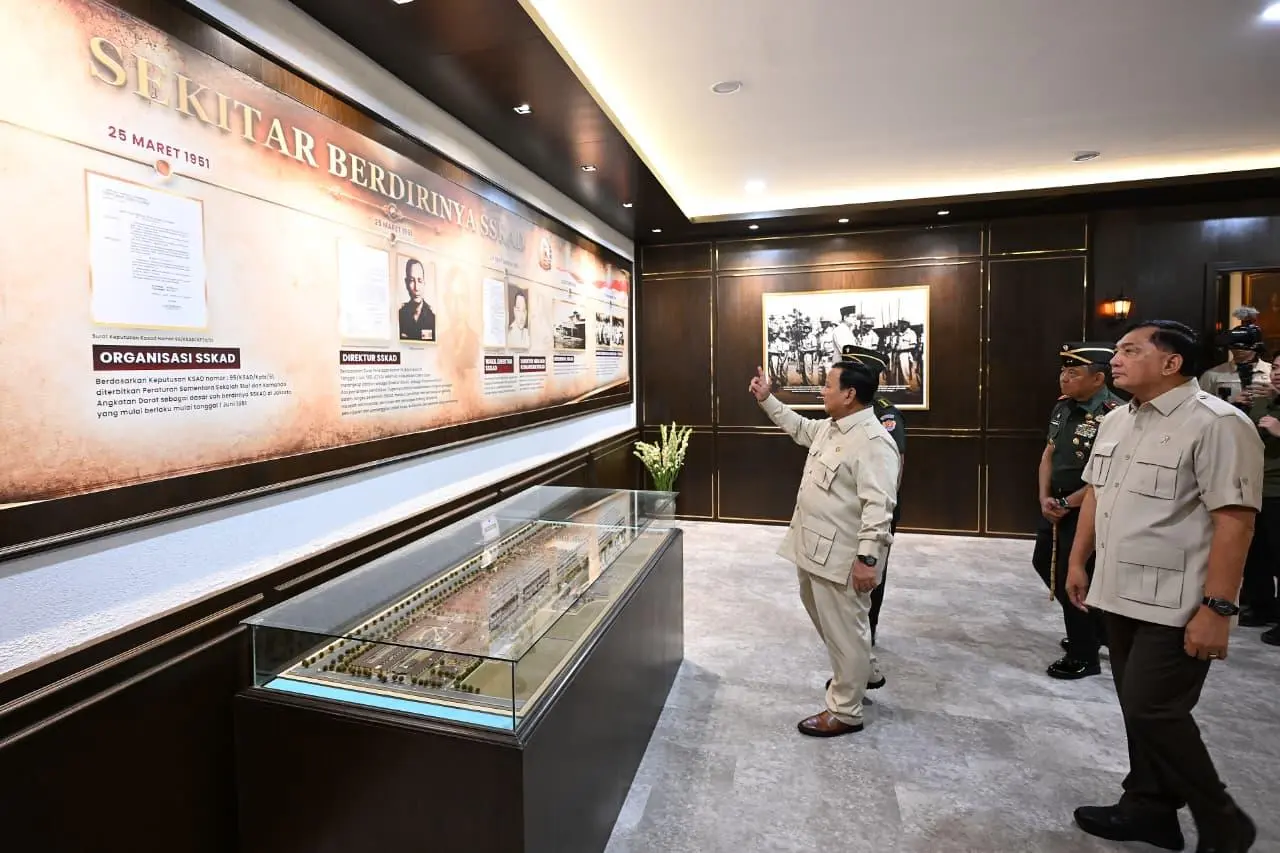 Kawah Candradimuka Pemimpin Bangsa, Presiden Prabowo Resmikan Museum dan Perpustakaan Seskoad