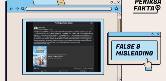 [HOAKS] Tautan Pendaftaran Seleksi Pegawai Kementerian Kesehatan Tahun 2026