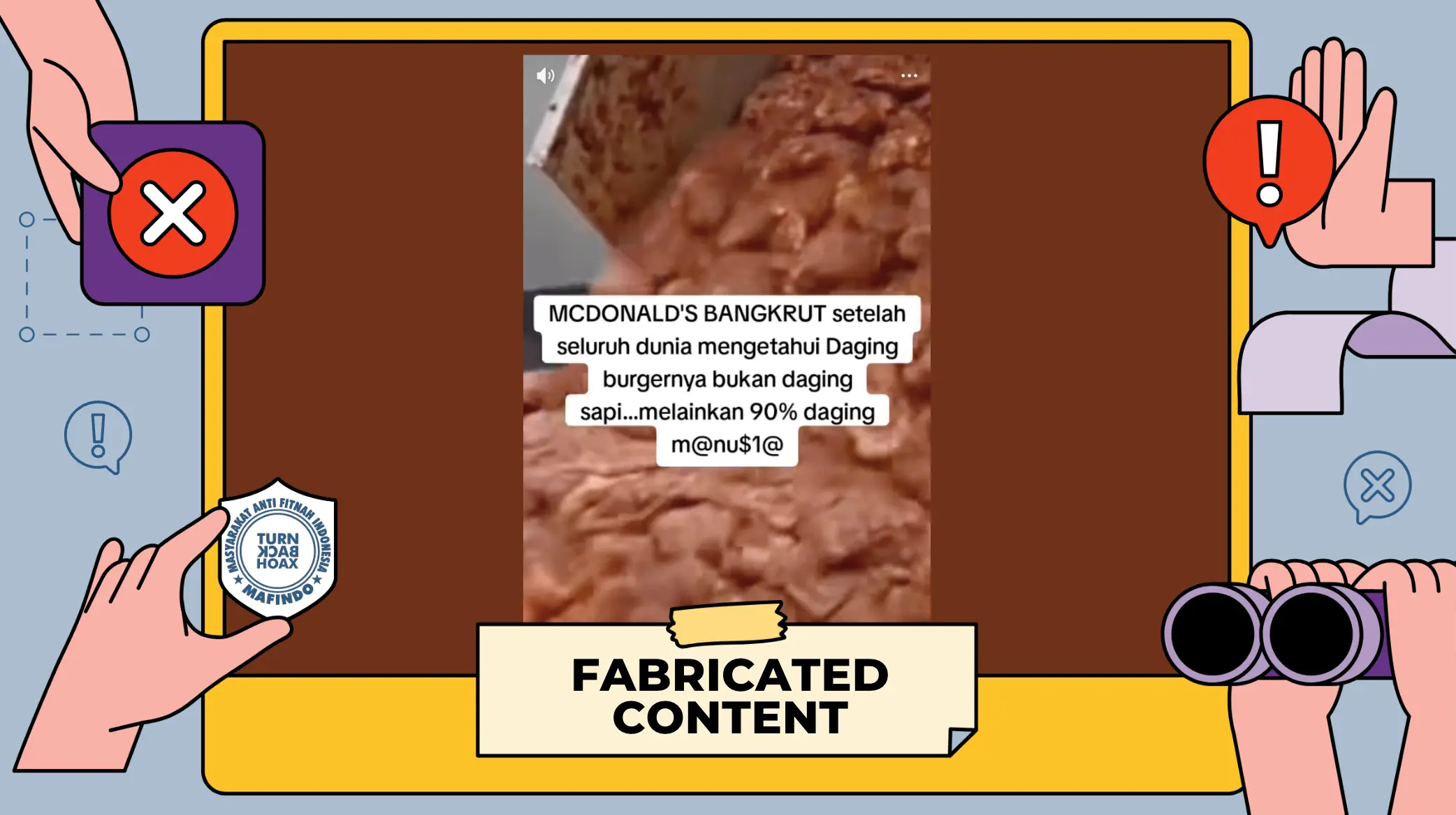 [SALAH] Daging Manusia di Produk McDonald's