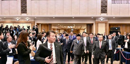 Presiden Prabowo Tegaskan Reformasi Ekonomi dan Investasi Dipermudah di Forum Bisnis Indonesia-Jepang