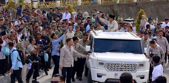 Presiden Prabowo Optimistis Indonesia Menjadi Lumbung Pangan Dunia