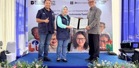 Bank Mandiri Taspen Perkuat Komitmen Tingkatkan Kesejahteraan dan Kesehatan Lansia Indonesia