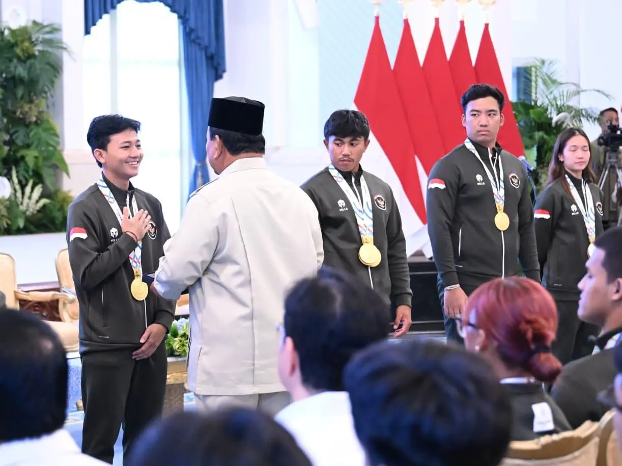 Momen Haru di Istana: Saat Prabowo Beri Apresiasi untuk Pejuang Olahraga Indonesia