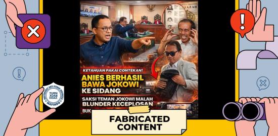 [SALAH] Anies Berhasil Bawa Jokowi ke Persidangan