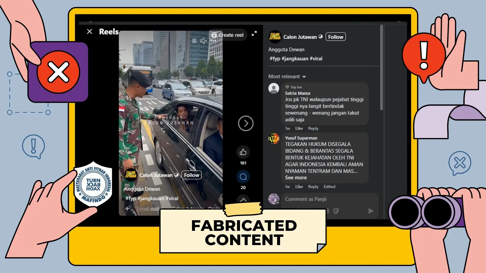 [SALAH] Video "TNI Tegur Anggota Dewan Penerobos Jalur Busway"