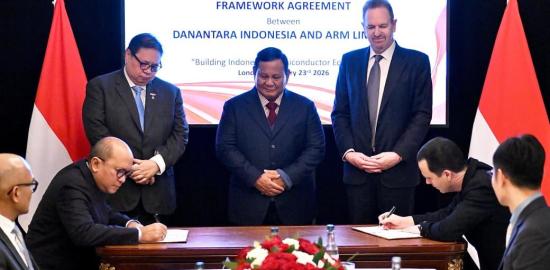 Presiden Prabowo Saksikan Kemitraan Danantara–Arm, Indonesia Percepat Lompatan Industri Semikonduktor