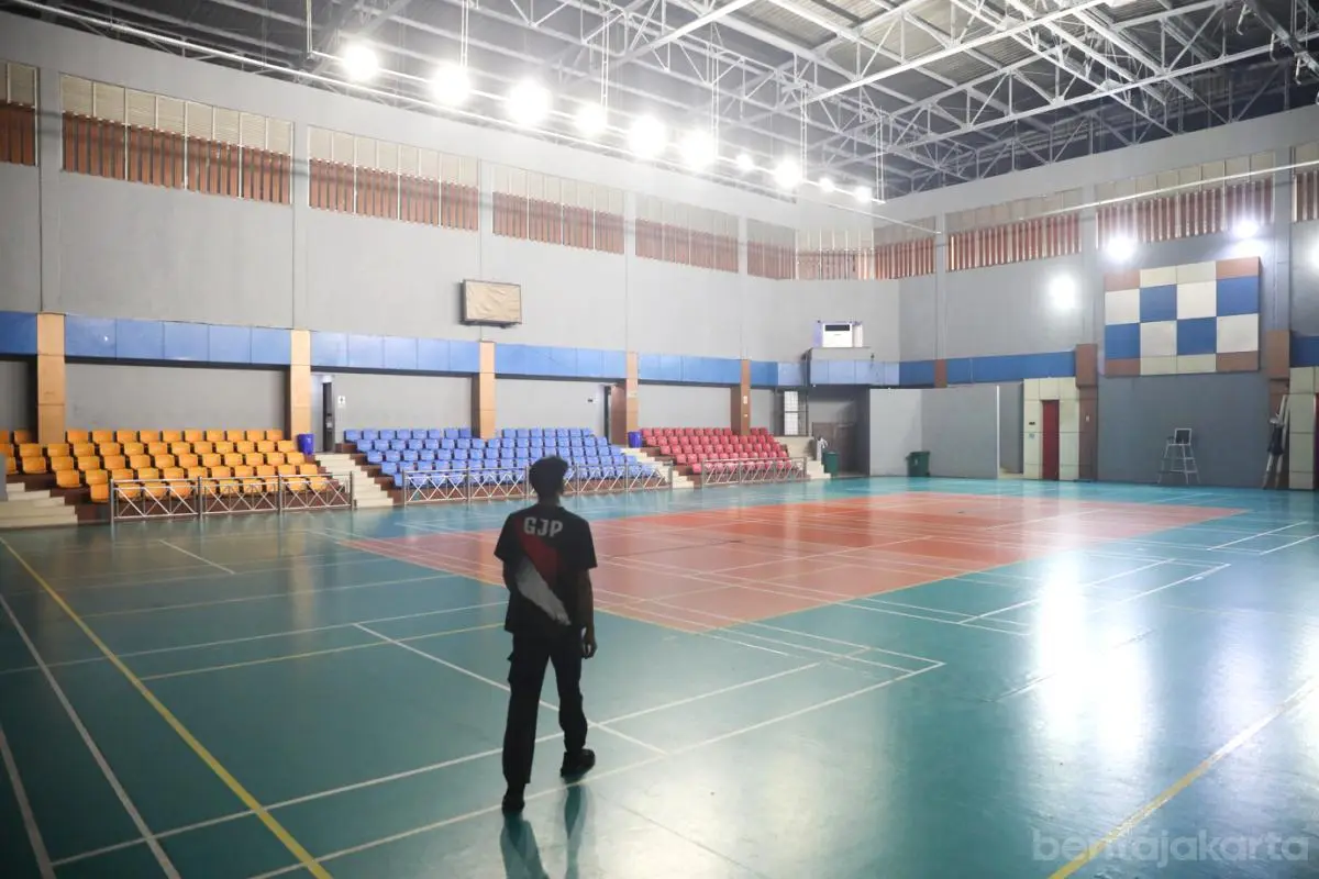 Nobar Piala Dunia di GOR Upaya Bangun Optimisme Sepak Bola Nasional