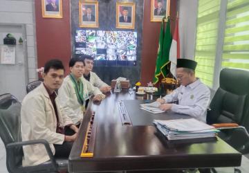 PW PII Sumsel Sinergi bersama Kanwil Kemenag Sumsel