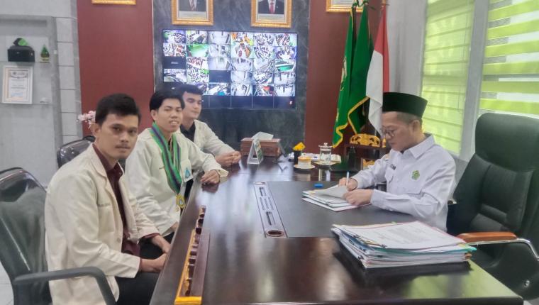 PW PII Sumsel Sinergi bersama Kanwil Kemenag Sumsel