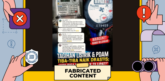 [SALAH] Tarif Listrik Naik Dua Kali Lipat