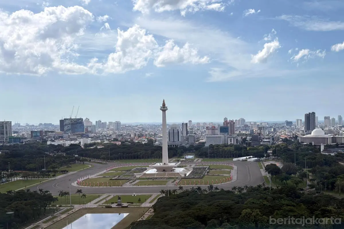 BMKG: Mayoritas Jakarta Berawan Hari Ini
