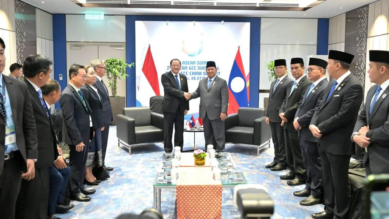 Bertemu PM Lao PDR Siphandone, Presiden Prabowo Bahas Upaya Peningkatan Sektor Perdagangan