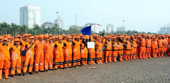 Gubernur DKI Kumpulkan Petugas PPSU untuk Tindaklanjuti Kasus Manipulasi Laporan JAKI