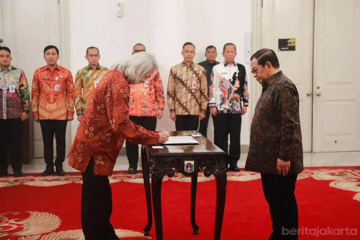 Pramono Kukuhkan Anggota Akademi Jakarta Periode 2026-2031