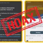 [SALAH] Hoaks! Kemensos Tidak Pernah Buka Pendaftaran Bansos Rp5,4 Juta Lewat Link Ini