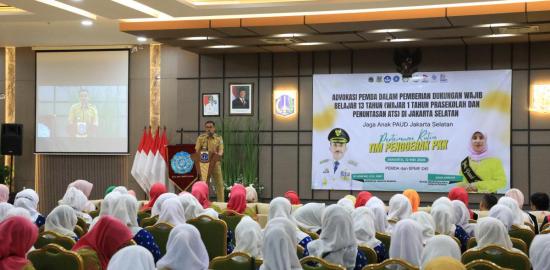 Program Wajib Belajar 13 Tahun Disosialisasikan di Jaksel
