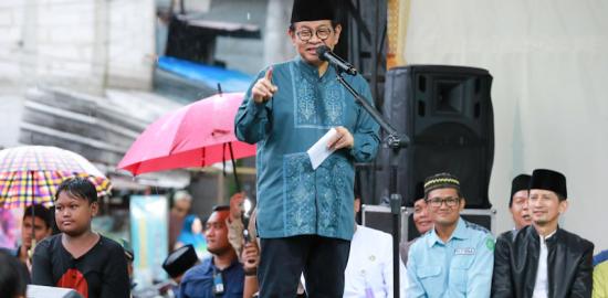 Pramono Resmikan Manggarai Berselawat untuk Atasi Tawuran