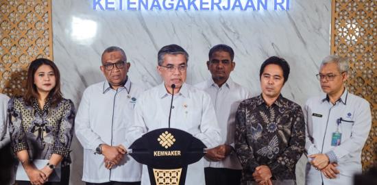 Menaker Imbau Perusahaan Terapkan WFH Satu Hari dalam Sepekan