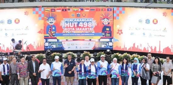 Canangkan HUT ke-498, Pramono Targetkan Jakarta Jadi Kota Global Berbudaya