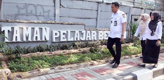 Penataan Kawasan di Jalan Tentara Pelajar Tambah Penghijauan