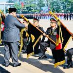 Presiden Prabowo Anugerahkan Tanda Kehormatan dan Pangkat Istimewa kepada Jajaran Polri
