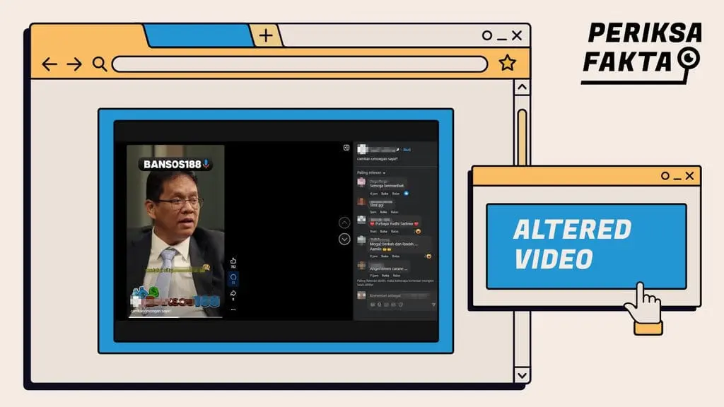 [SALAH] Hoaks Menkeu Purbaya Umumkan Bansos Lewat Situs Bansos 188