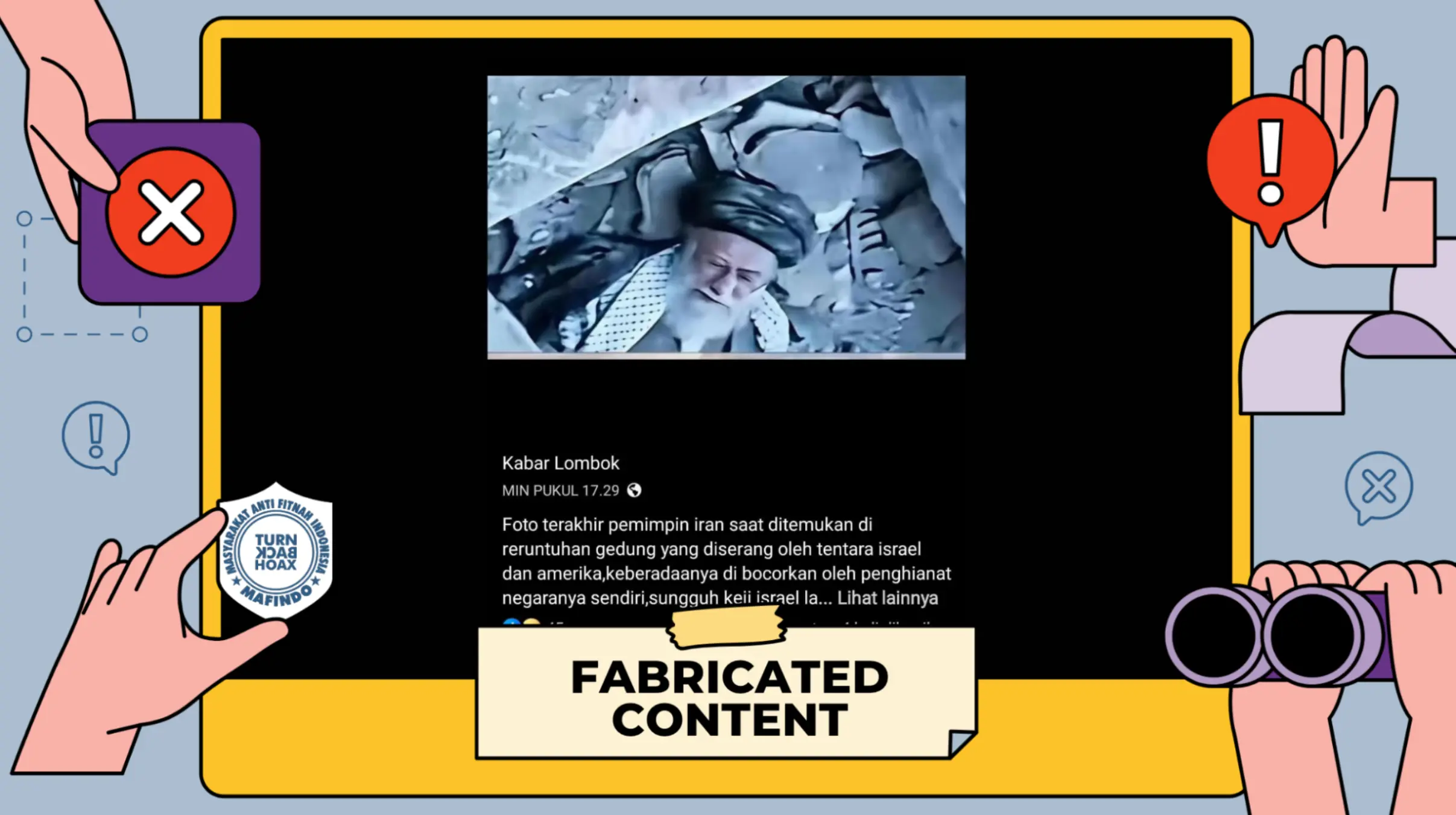 [SALAH] Penemuan Jasad Pemimpin Tertinggi Iran Ali Khamenei