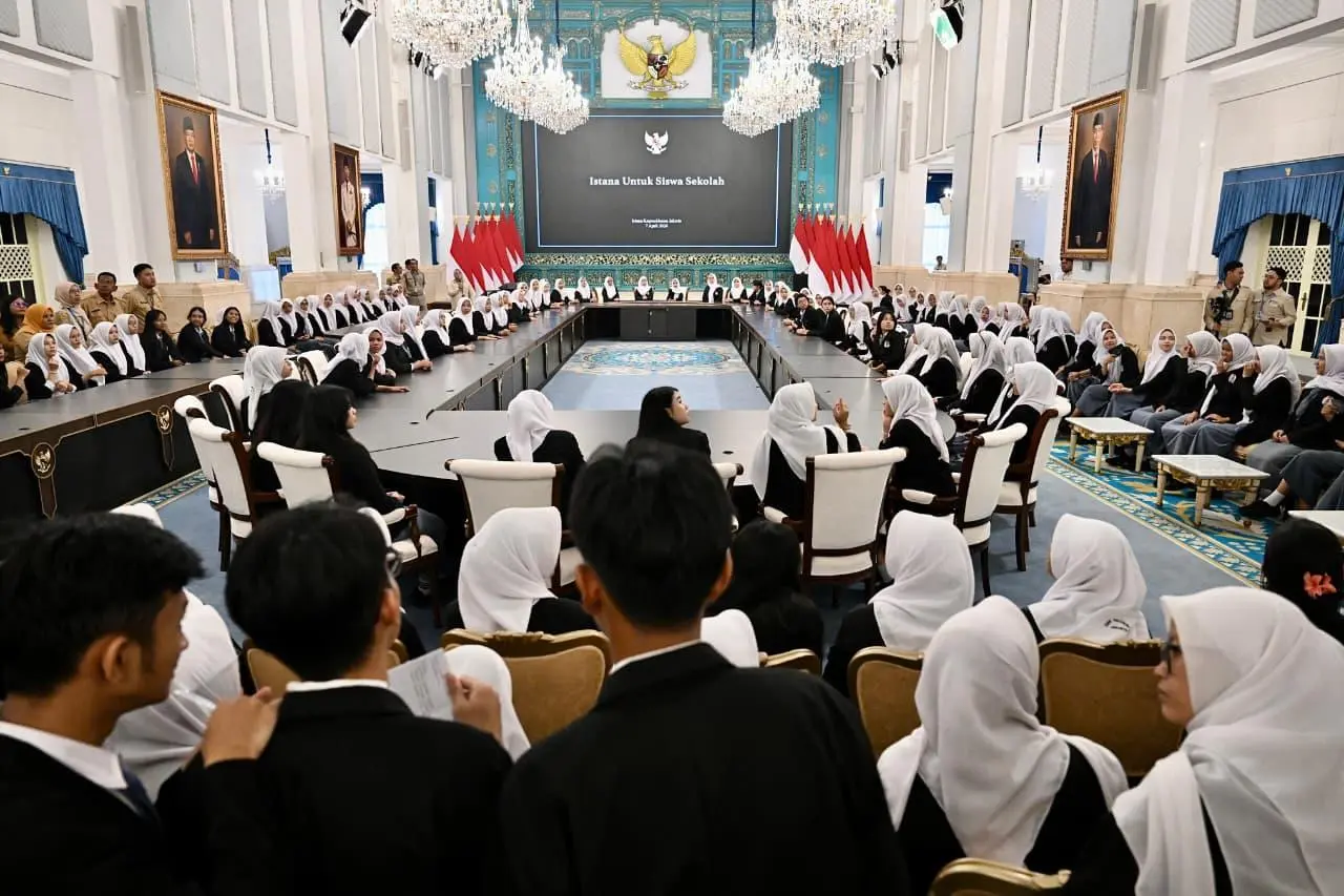 Presiden Prabowo Buka Istana untuk Anak-Anak Sekolah