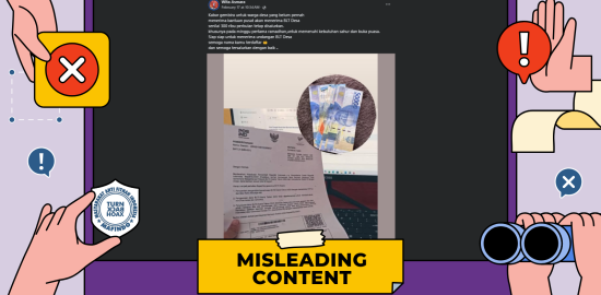 [SALAH] Ada BLT Desa untuk Warga Desa yang Belum Pernah Terima Bantuan