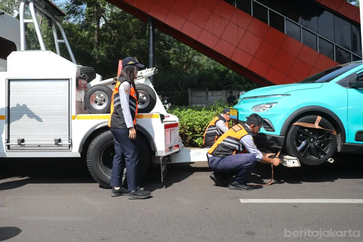 600 Personel Gabungan Dikerahkan Tertibkan Parkir Liar