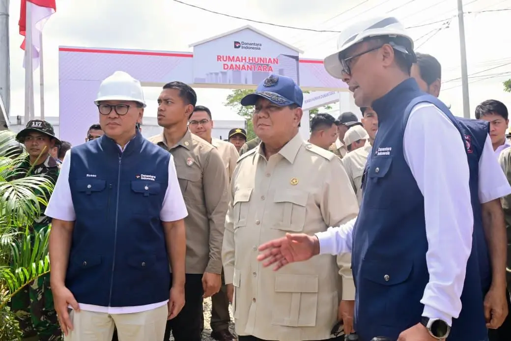 Target 15.000 Hunian dalam Tiga Bulan, Presiden Prabowo Tinjau Pembangunan Rumah di Aceh Tamiang