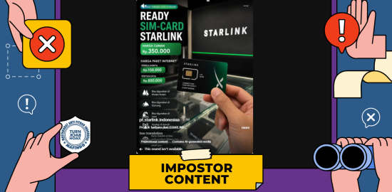 [PENIPUAN] Nomor Kontak untuk Pembelian SIM Card Starlink
