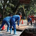 Saluran Lama di Jl Lenteng Agung Bakal Diganti Box Culvert Beton