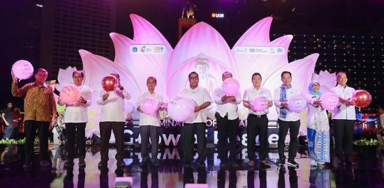 Perayaan Hari Waisak, DKI Gelar Ilumination of Jakarta 2026