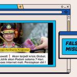 [HOAKS] Klaim Listrik Padam 7 Hari dan Internet Mati Akibat Krisis Global