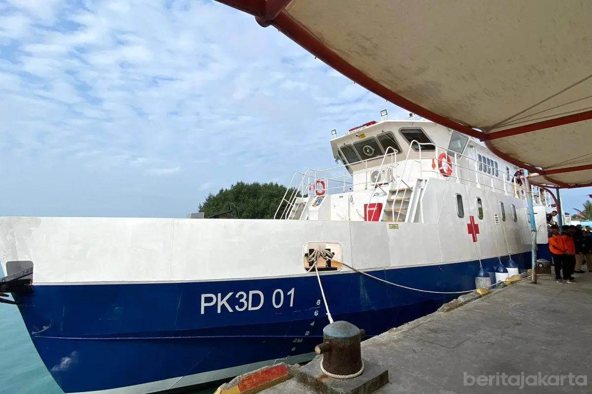 Lima Kapal Ambulans Optimalkan Layanan Kesehatan di Kepulauan Seribu