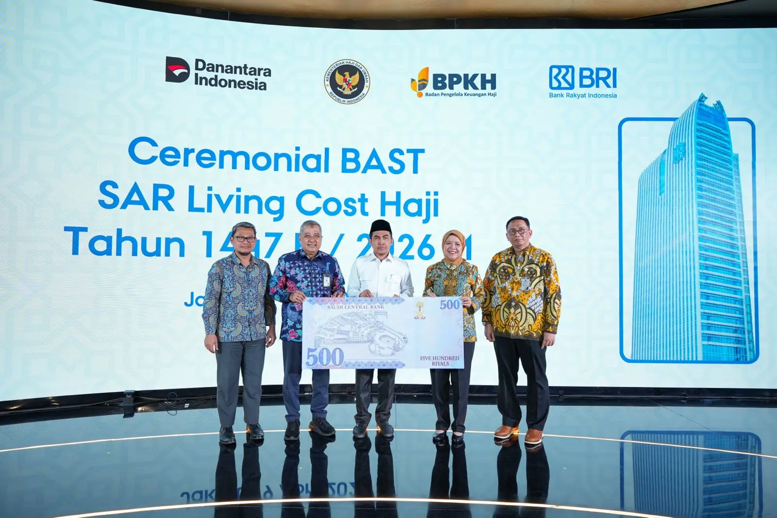 BRI Sediakan SAR 152,49 Juta untuk Living Cost Jemaah Haji 2026